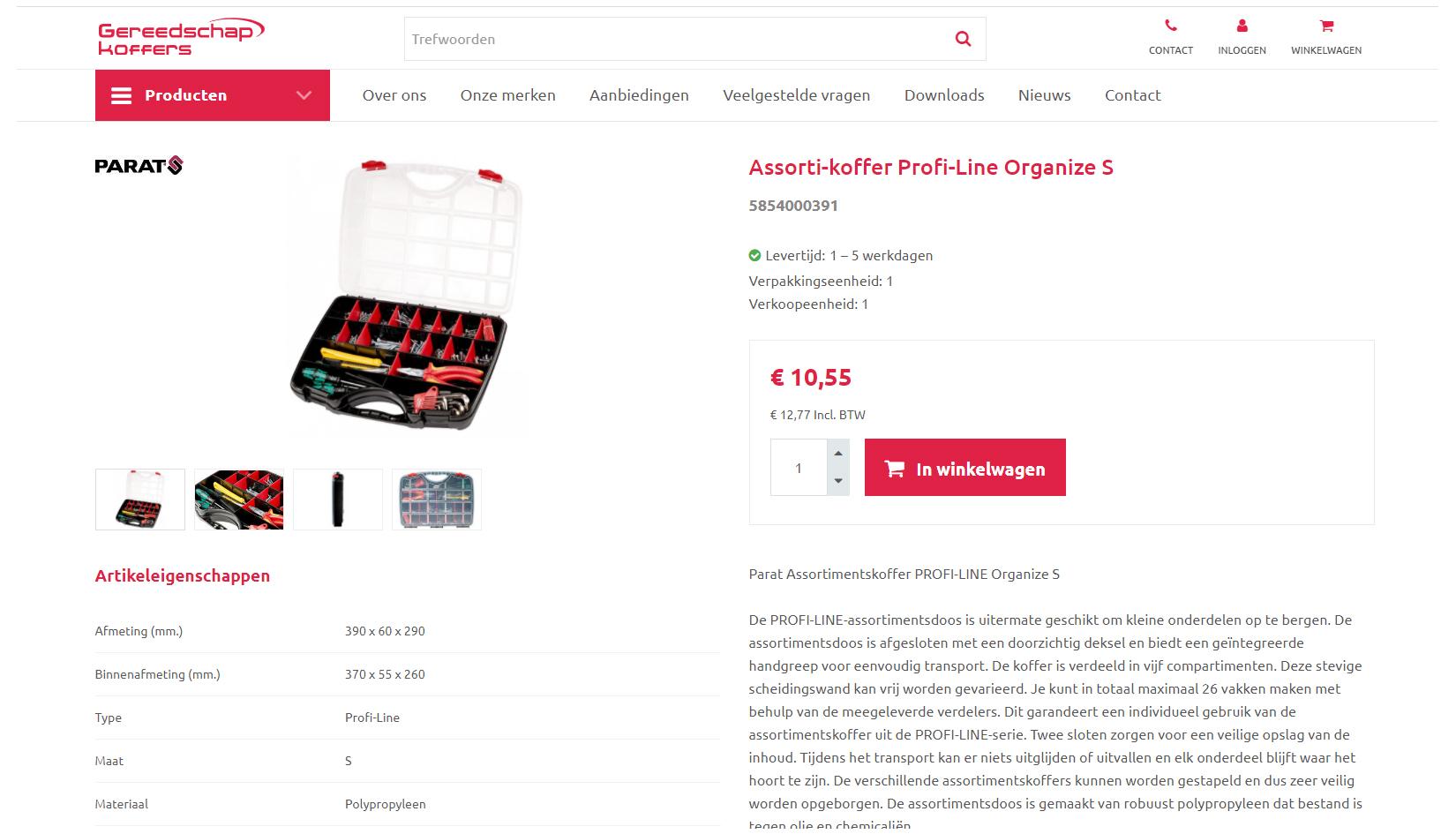 webshop Borenco